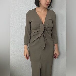 Zara knotted fluid dress small. Smoke free animal free house.